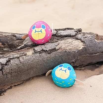 Neoprene Pufferfish Pool Ball Blue
