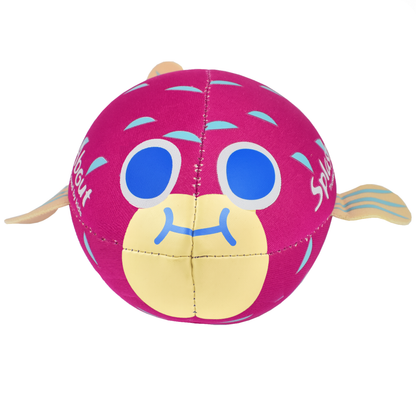 Neoprene Pufferfish Pool Ball Pink