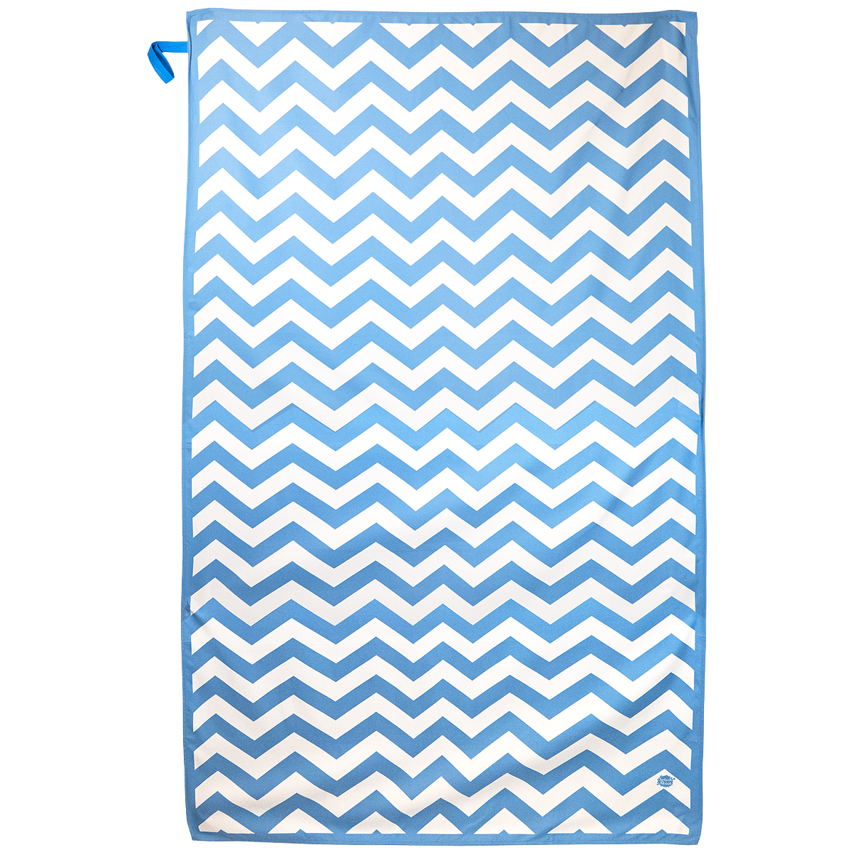 Zig Zag Quick Dry Towel, Cashmere Blue