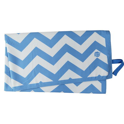 Zig Zag Quick Dry Towel, Cashmere Blue