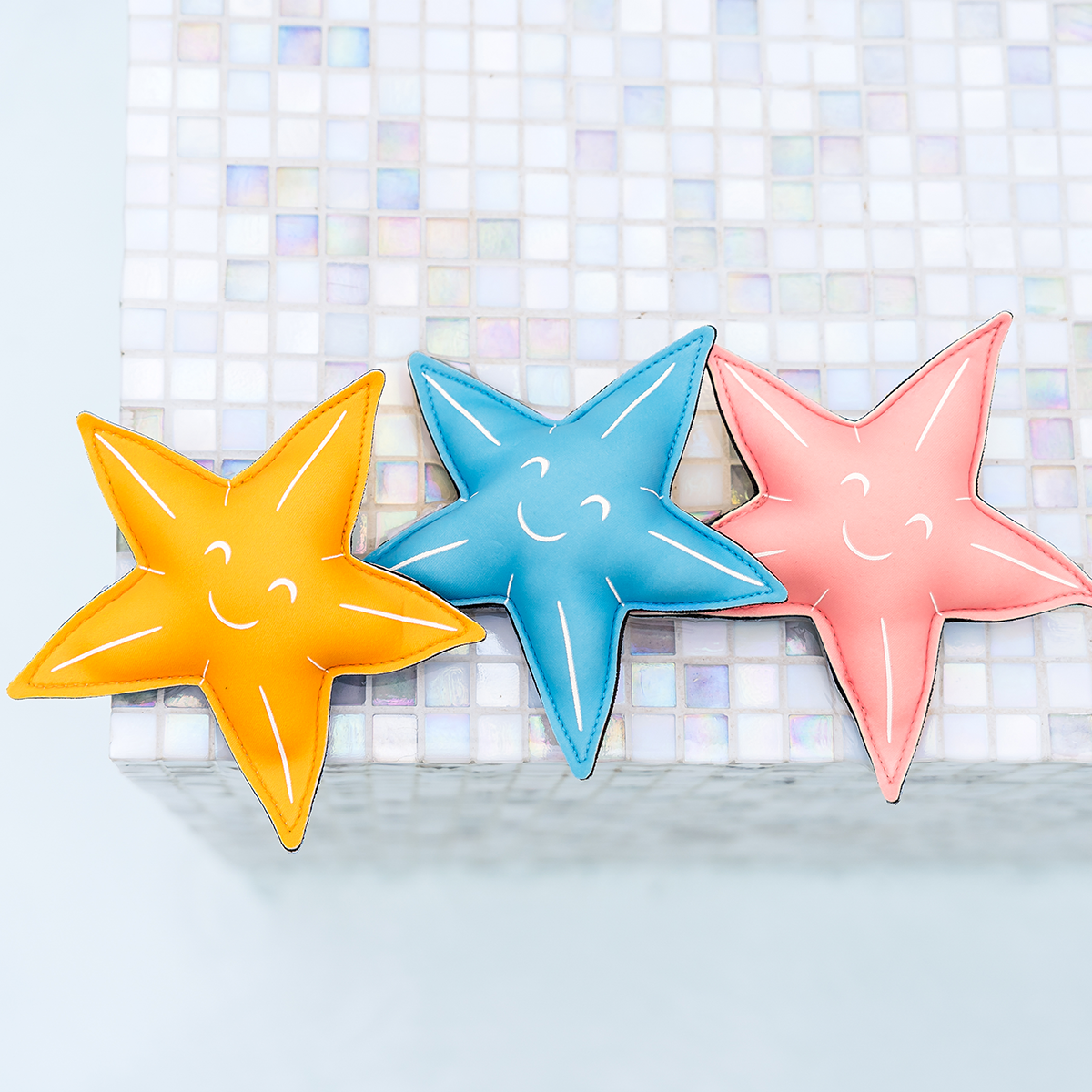 Snippets Pool Toys Starfish Pack of 3