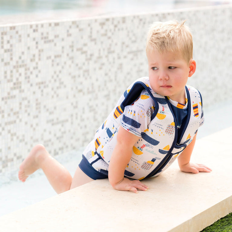 Go Splash Swim Vest, Learn to Swim Aid, Tug Boats | Splash About Australia