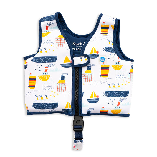 Go Splash Swim Vest Tug Boats