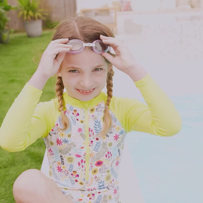 Junior Goggles Piranha Lavender