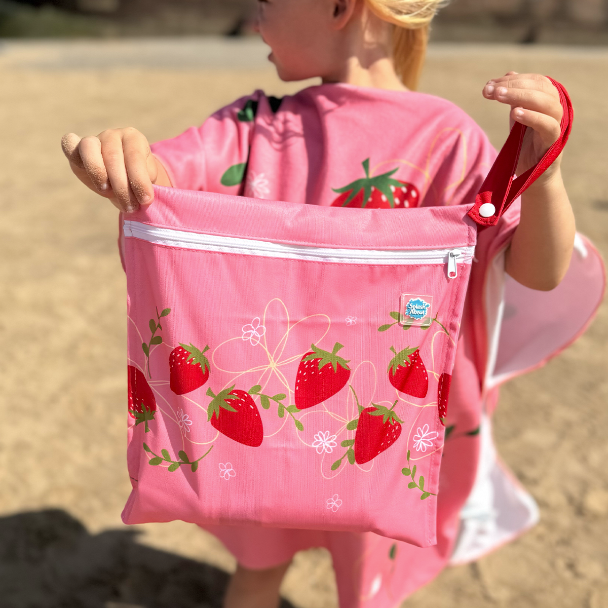Splash About Wet Bag Strawberry Field